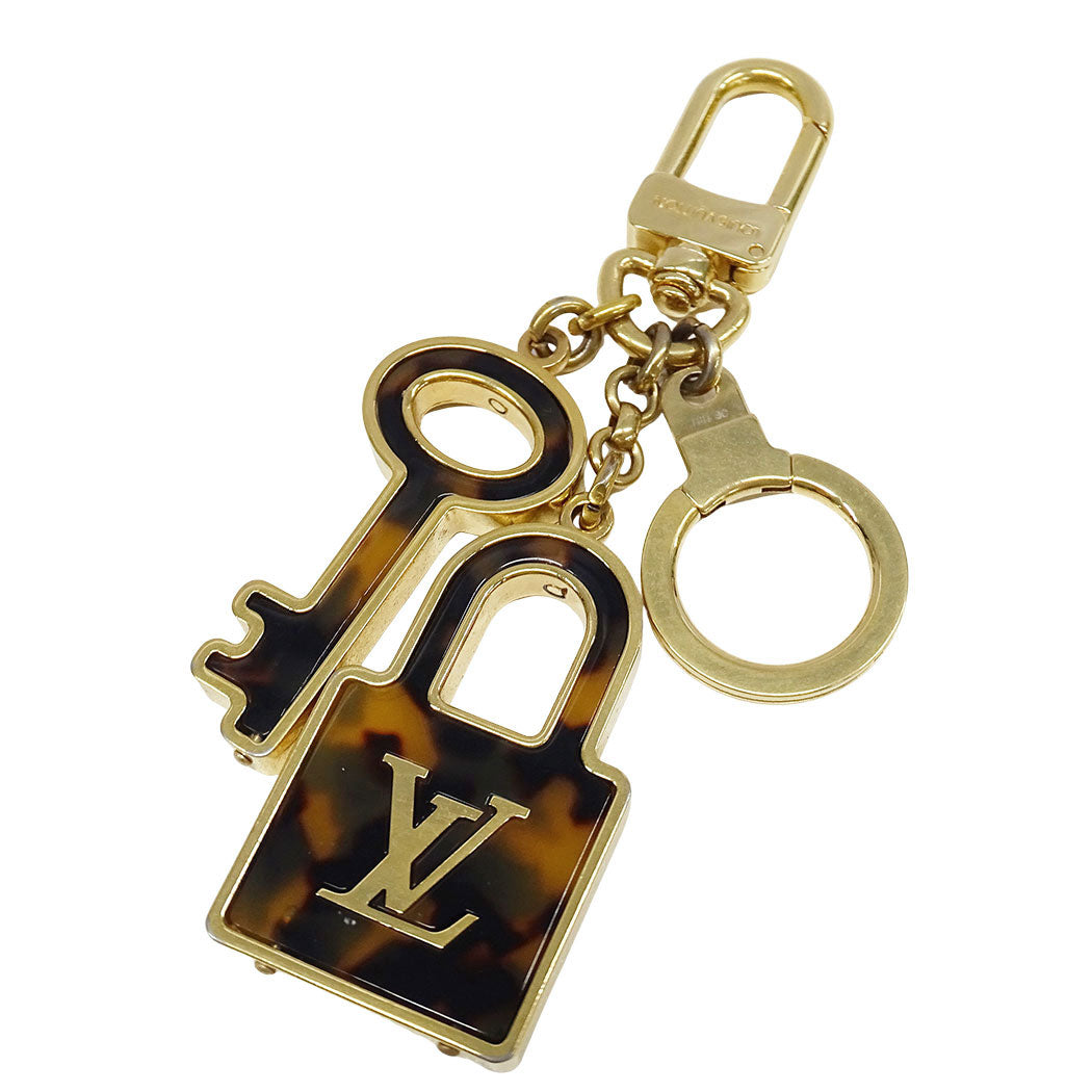 LOUIS VUITTON ルイ・ヴィトン ポルトクレ・コンフィダンス キーホルダー メタル ゴールド レディース メンズ M66132 【中古】