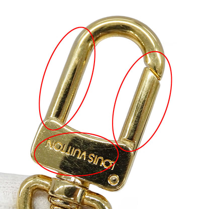 LOUIS VUITTON ルイ・ヴィトン ポルトクレ・コンフィダンス キーホルダー メタル ゴールド レディース メンズ M66132 【中古】