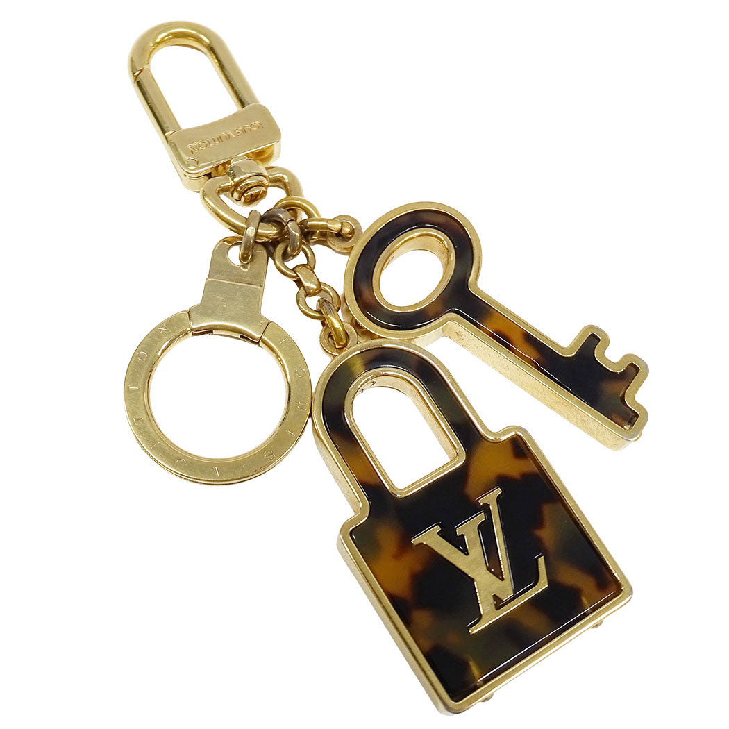 LOUIS VUITTON ルイ・ヴィトン ポルトクレ・コンフィダンス キーホルダー メタル ゴールド レディース メンズ M66132 【中古】