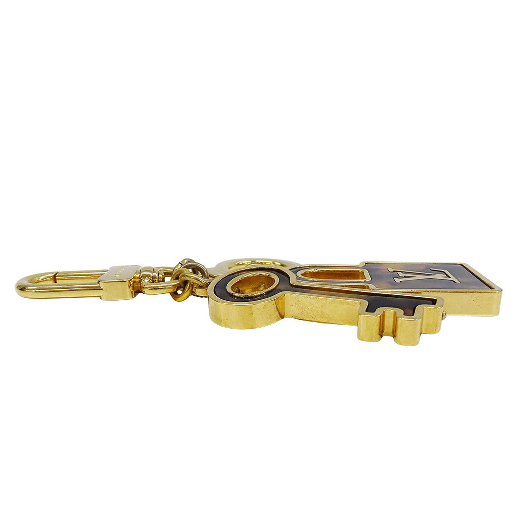 LOUIS VUITTON ルイ・ヴィトン ポルトクレ・コンフィダンス キーホルダー メタル ゴールド レディース メンズ M66132 【中古】