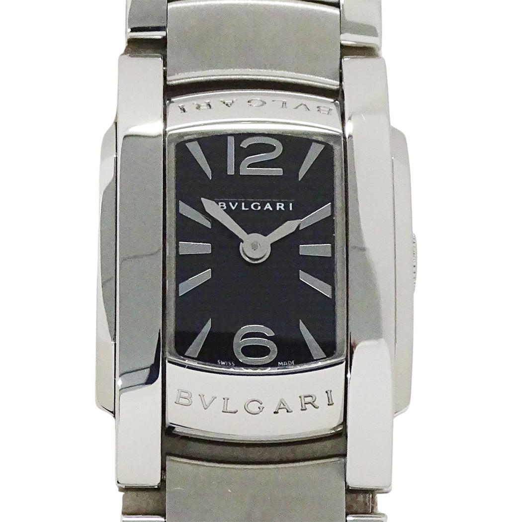 BVLGARI ブルガリ アショーマ AA26S レディース 腕時計 クオーツ QZ ステンレス 磨き済み【中古】