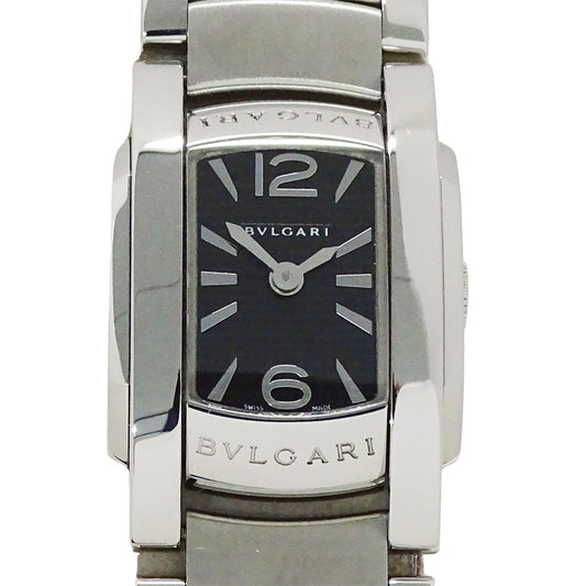 BVLGARI ブルガリ アショーマ AA26S レディース 腕時計 クオーツ QZ ステンレス 磨き済み【中古】