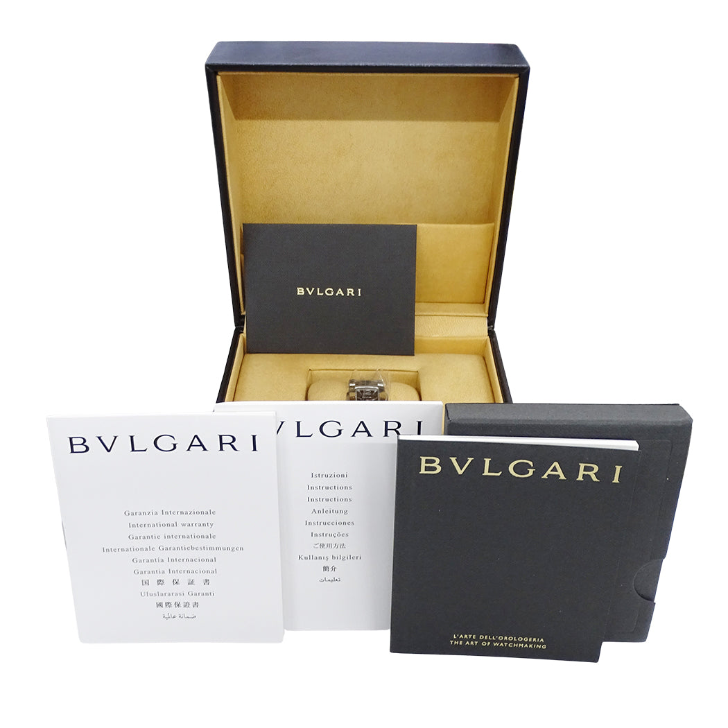 BVLGARI ブルガリ アショーマ AA26S レディース 腕時計 クオーツ QZ ステンレス 磨き済み【中古】