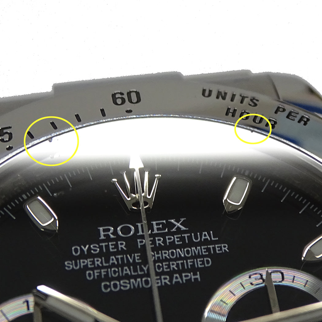 ROLEX ロレックス コスモグラフ デイトナ 116520 ランダム番 メンズ 腕時計 自動巻き AT ステンレス 磨き済み【中古】