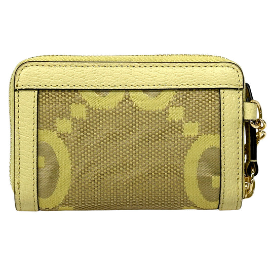 GUCCI グッチ コインケース ジャンボGG オフィディア イエロー 726503 キャンバス レディース メンズ 【中古】