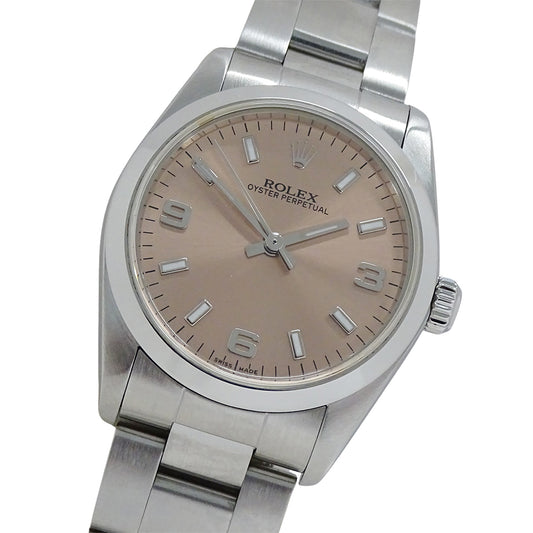 ROLEX ロレックス オイスターパーペチュアル 77080 F番 ボーイズ 腕時計 自動巻き AT ステンレス 磨き済み【中古】