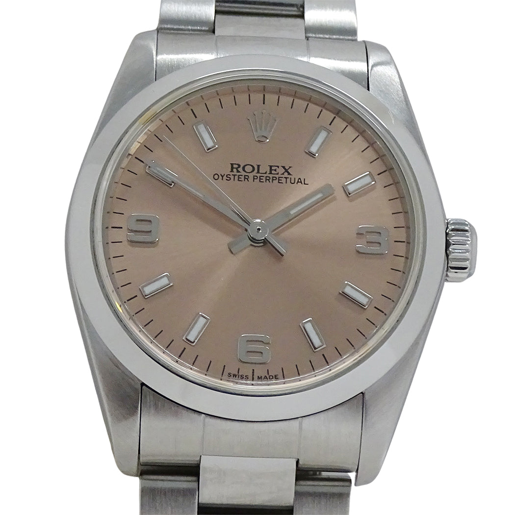 ROLEX ロレックス オイスターパーペチュアル 77080 F番 ボーイズ 腕時計 自動巻き AT ステンレス 磨き済み【中古】