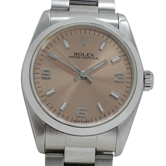 ROLEX ロレックス オイスターパーペチュアル 77080 F番 ボーイズ 腕時計 自動巻き AT ステンレス 磨き済み【中古】