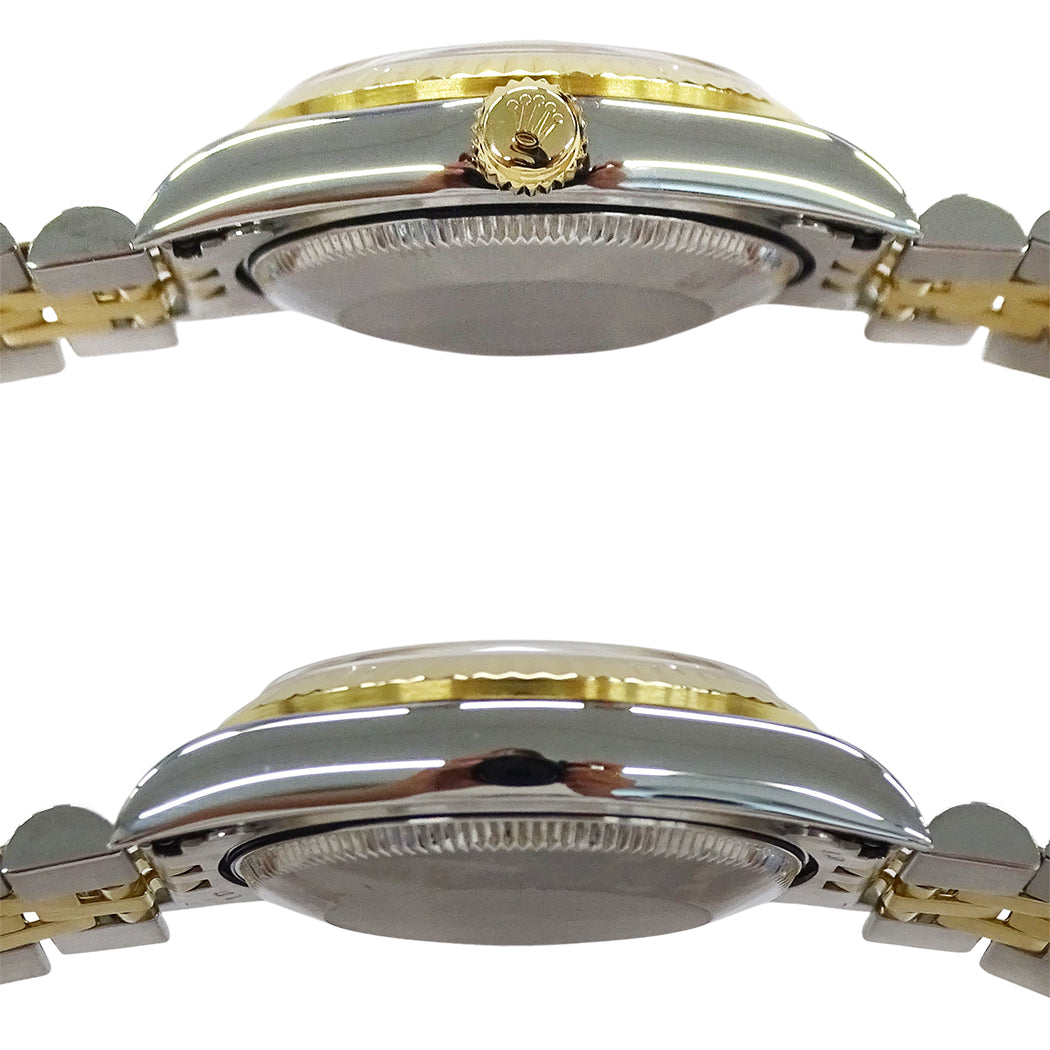 ROLEX ロレックス デイトジャスト 68273 U番 ボーイズ 腕時計 自動巻き SS YG 磨き済み【中古】