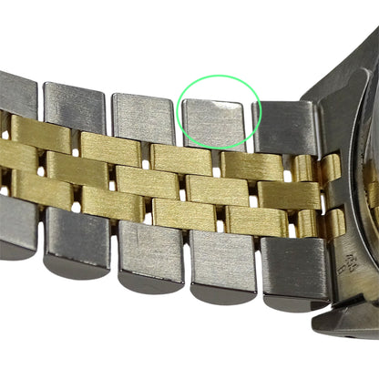 ROLEX ロレックス デイトジャスト 16233 X番 メンズ 腕時計 自動巻き SS YG 磨き済み【中古】