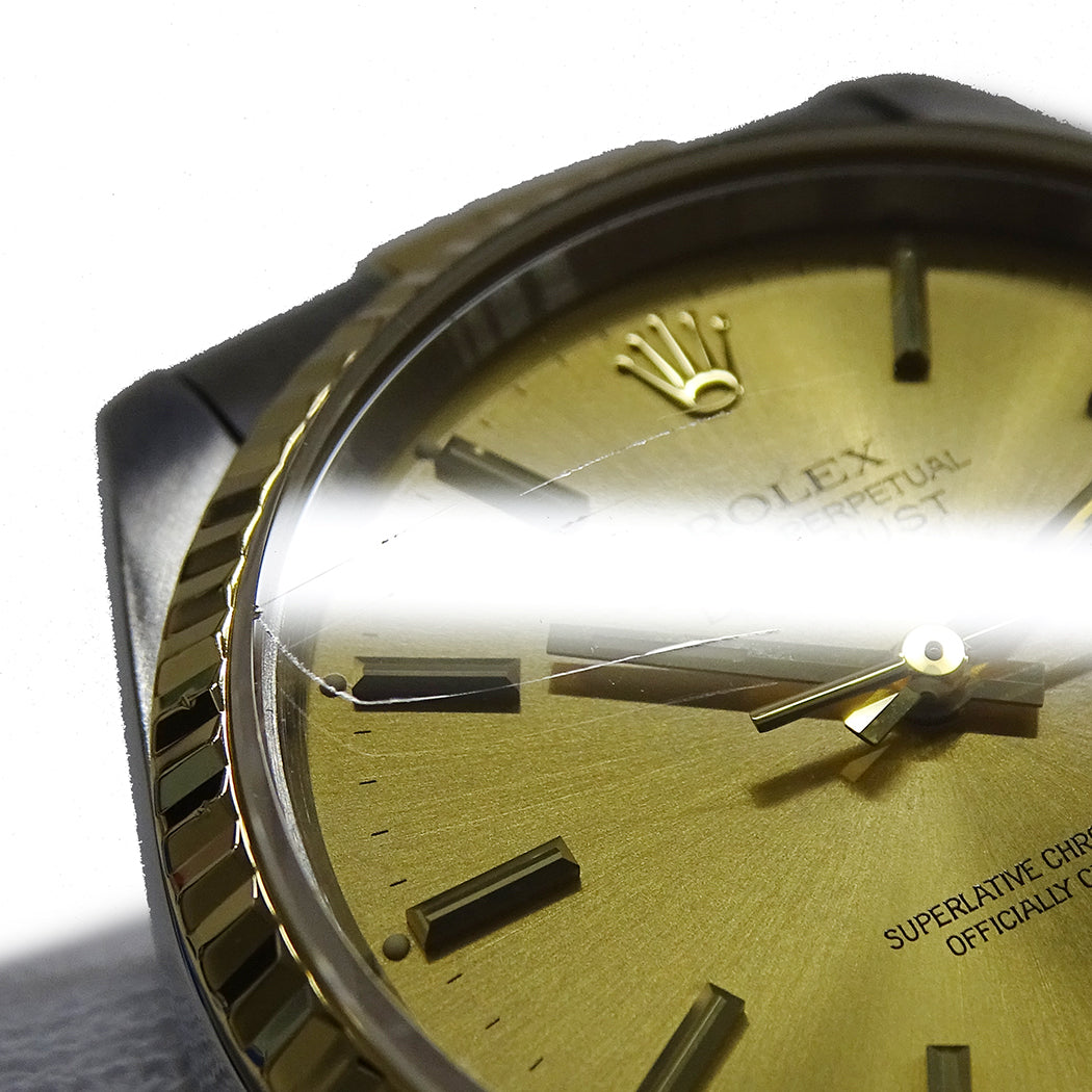 ROLEX ロレックス デイトジャスト 16233 X番 メンズ 腕時計 自動巻き SS YG 磨き済み【中古】