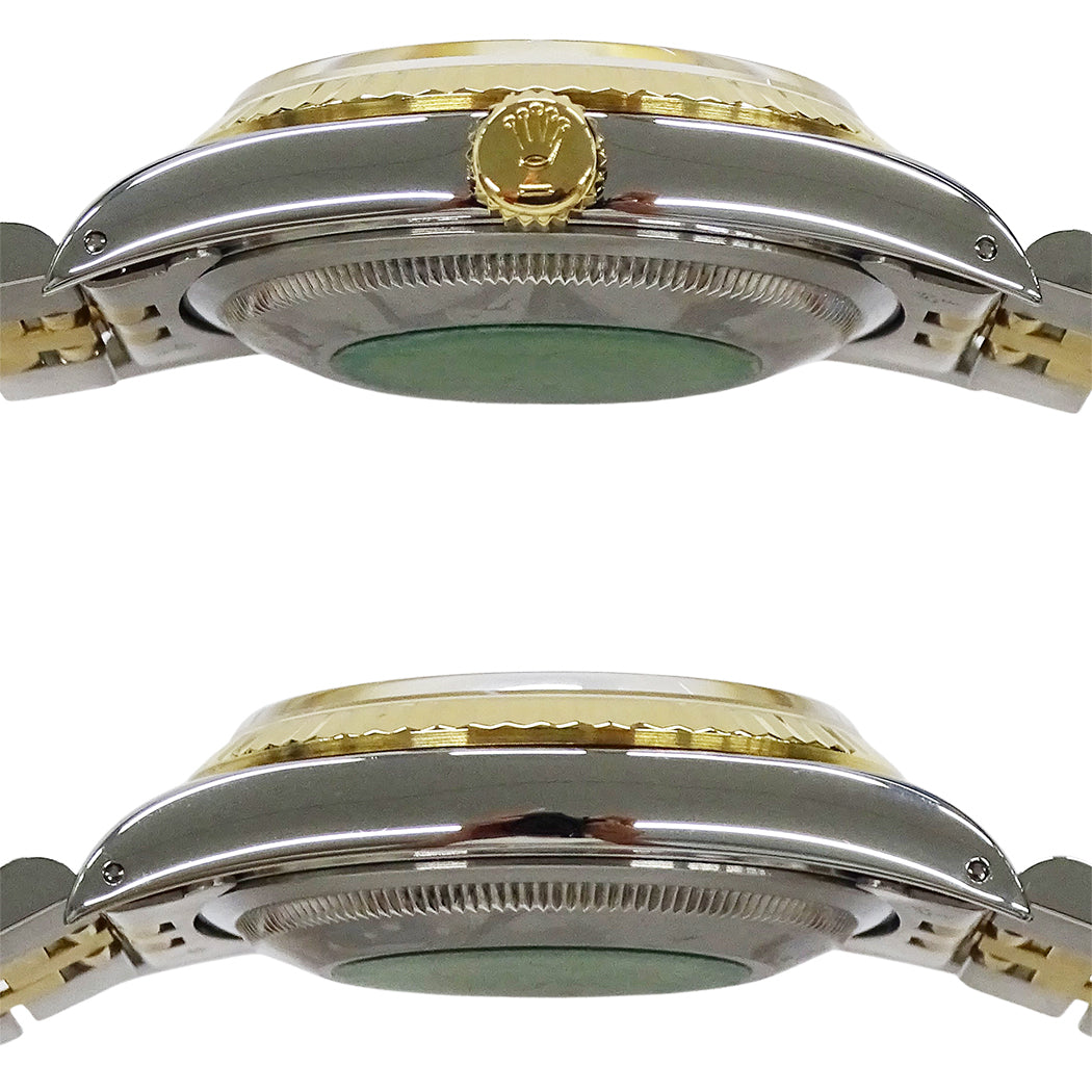 ROLEX ロレックス デイトジャスト 16233 X番 メンズ 腕時計 自動巻き SS YG 磨き済み【中古】