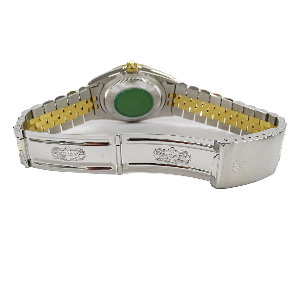 ROLEX ロレックス デイトジャスト 16233 X番 メンズ 腕時計 自動巻き SS YG 磨き済み【中古】