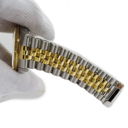 ROLEX ロレックス デイトジャスト 16233 X番 メンズ 腕時計 自動巻き SS YG 磨き済み【中古】