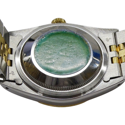 ROLEX ロレックス デイトジャスト 16233 X番 メンズ 腕時計 自動巻き SS YG 磨き済み【中古】