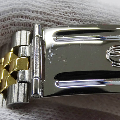 ROLEX ロレックス デイトジャスト 16233 X番 メンズ 腕時計 自動巻き SS YG 磨き済み【中古】