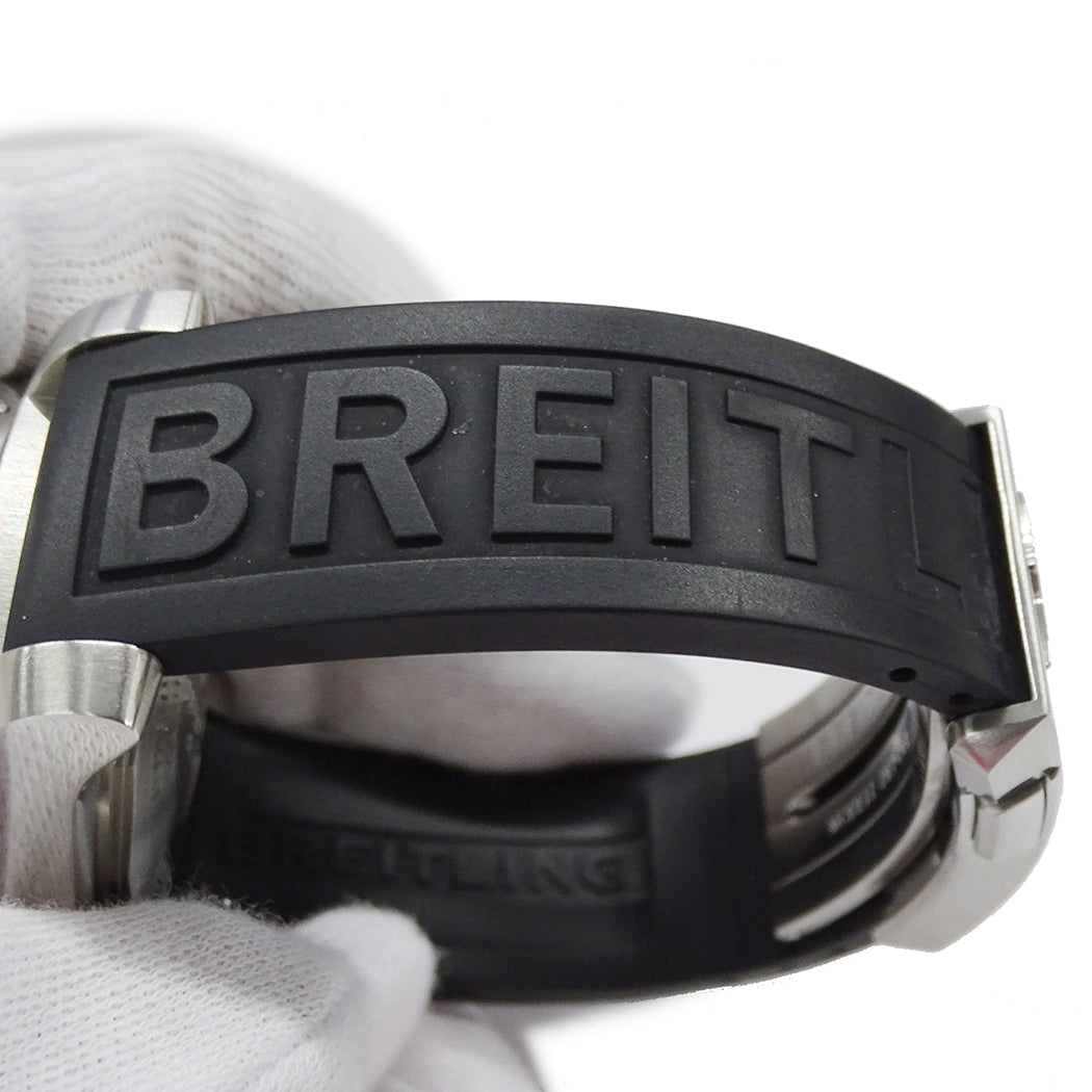 BREITLING ブライトリング アベンジャーII シーウルフ A17331 メンズ 腕時計 デイト 自動巻き SS ラバー 磨き済み【中古】