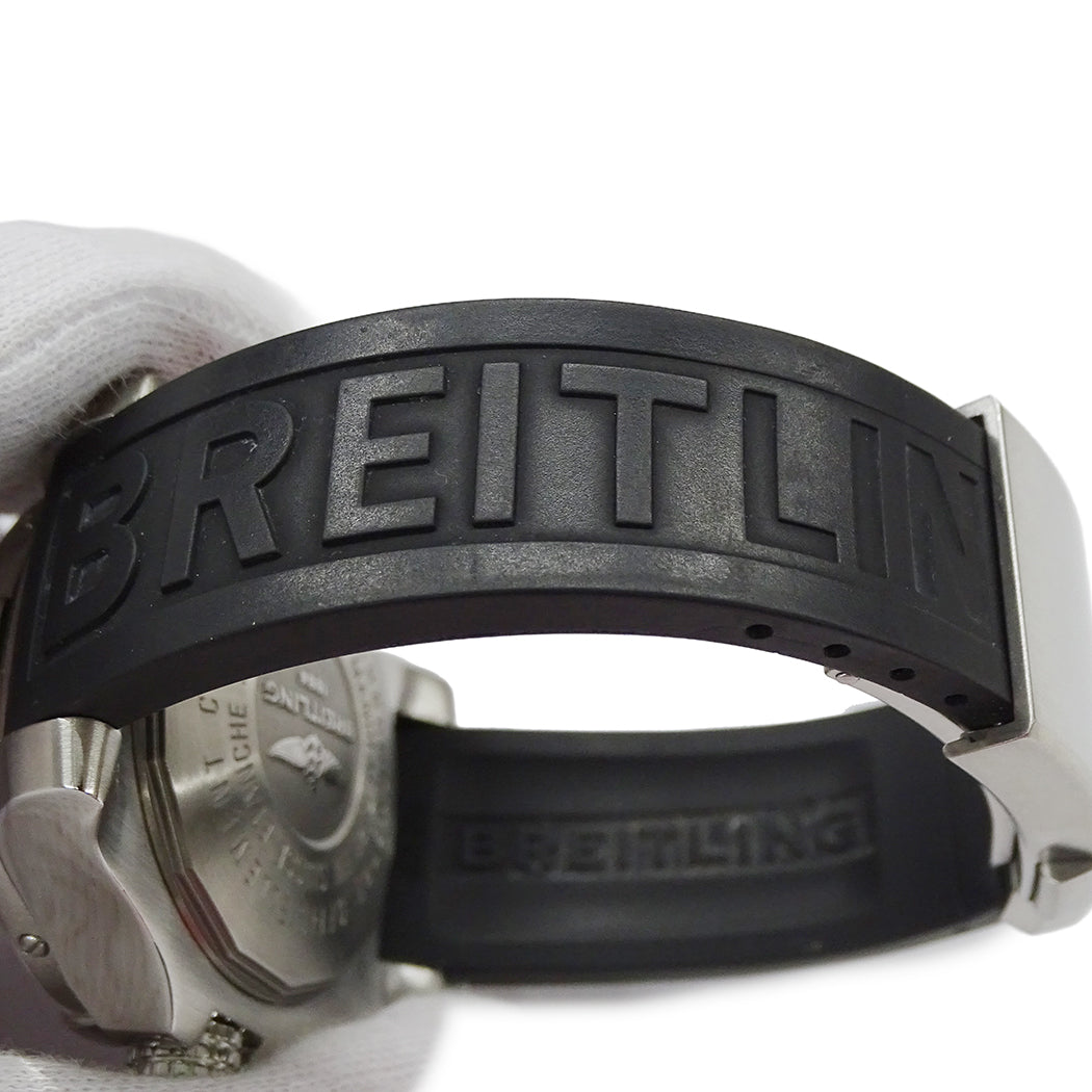 BREITLING ブライトリング アベンジャーII シーウルフ A17331 メンズ 腕時計 デイト 自動巻き SS ラバー 磨き済み【中古】