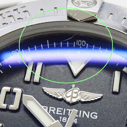 BREITLING ブライトリング アベンジャーII シーウルフ A17331 メンズ 腕時計 デイト 自動巻き SS ラバー 磨き済み【中古】