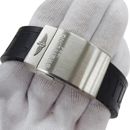 BREITLING ブライトリング アベンジャーII シーウルフ A17331 メンズ 腕時計 デイト 自動巻き SS ラバー 磨き済み【中古】