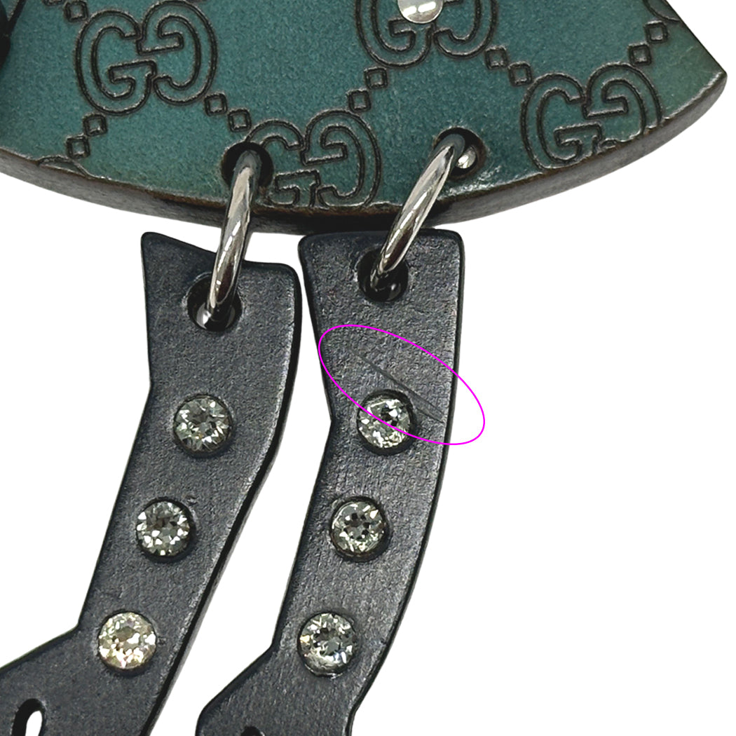 GUCCI グッチ チャーム マドモアゼル ウッド マルチカラー レディース 206078 【中古】