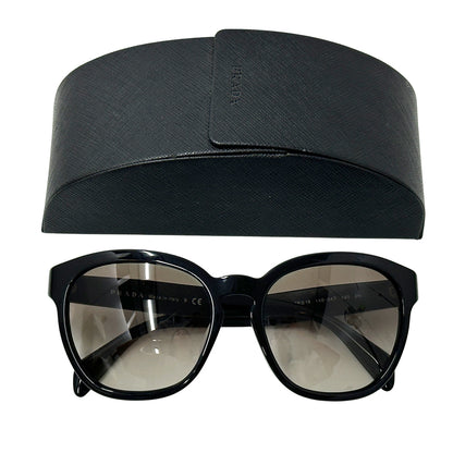 PRADA プラダ サングラス ブラック SPR17R-F レディース メンズ 【中古】