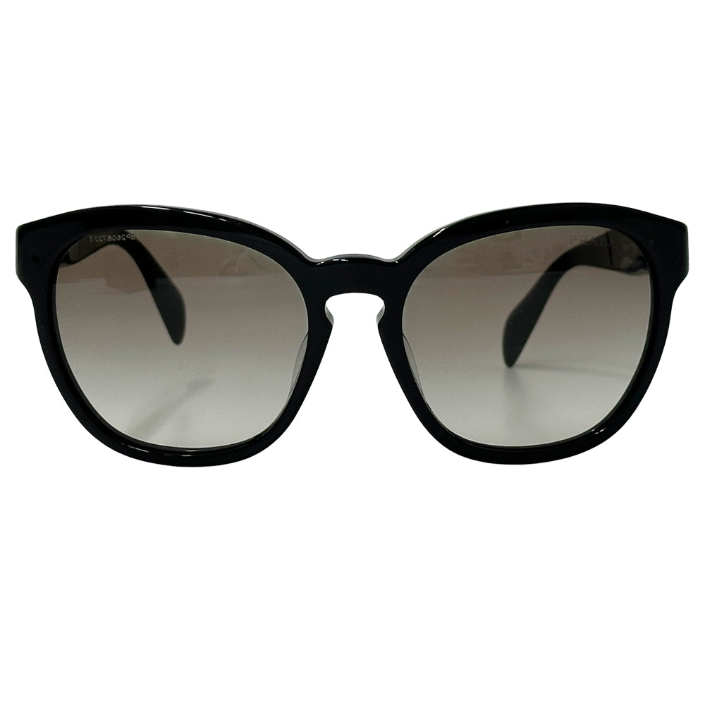 PRADA プラダ サングラス ブラック SPR17R-F レディース メンズ 【中古】