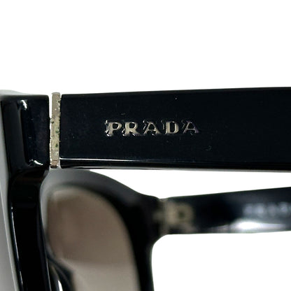 PRADA プラダ サングラス ブラック SPR17R-F レディース メンズ 【中古】