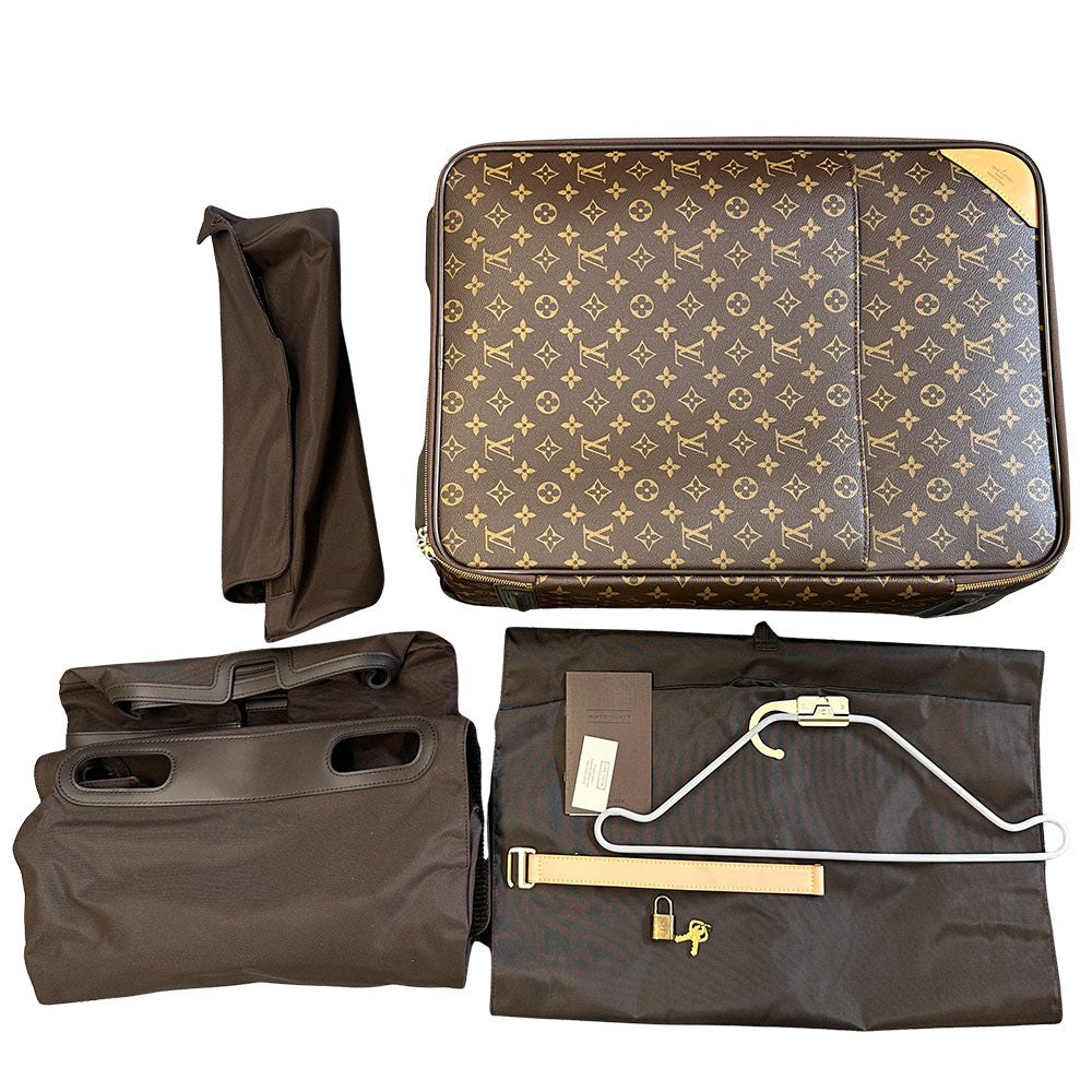 LOUIS VUITTON ルイ・ヴィトン ペガス 55 キャリーバッグ モノグラム モノグラム M23294 モノグラムキャンバス レディース メンズ 【中古】