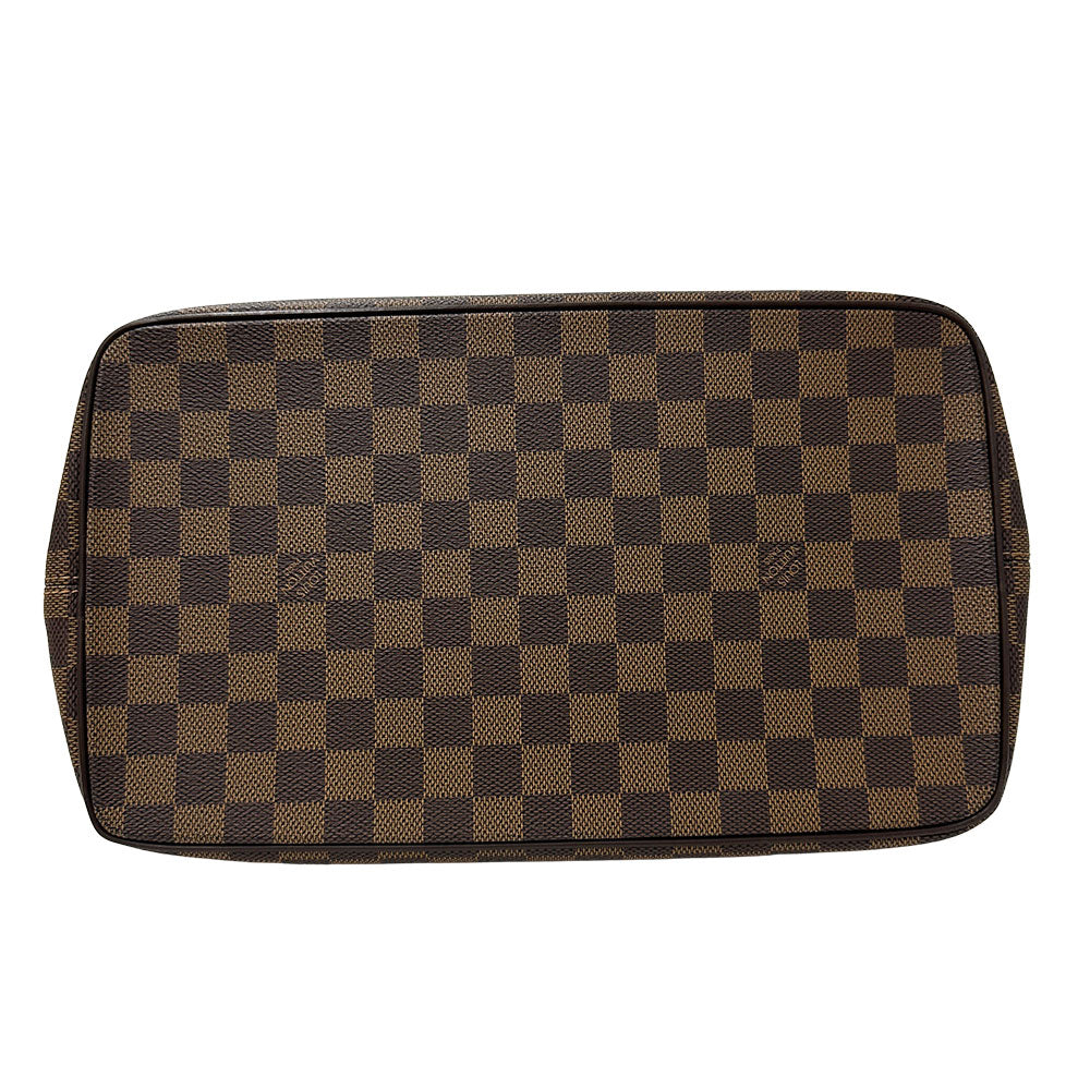 LOUIS VUITTON ルイ・ヴィトン サレヤ MM トートバッグ ダミエ エベヌ ブラウン N51182 ダミエキャンバス レディース 【中古】