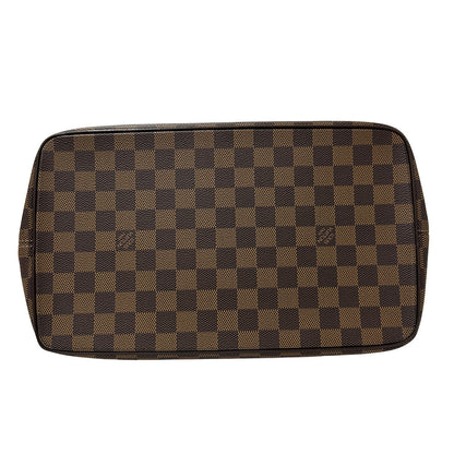 LOUIS VUITTON ルイ・ヴィトン サレヤ MM トートバッグ ダミエ エベヌ ブラウン N51182 ダミエキャンバス レディース 【中古】