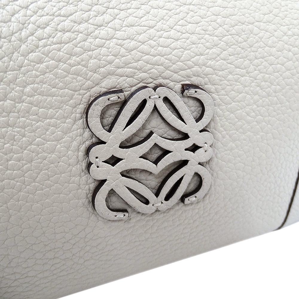 LOEWE ロエベ 2wayバッグ ベージュ レザー レディース 【中古】