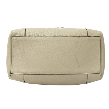 LOEWE ロエベ 2wayバッグ ベージュ レザー レディース 【中古】