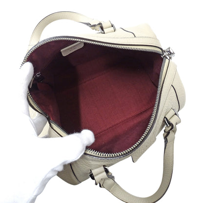 LOEWE ロエベ 2wayバッグ ベージュ レザー レディース 【中古】