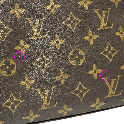 LOUIS VUITTON ルイ・ヴィトン マンハッタンPM ハンドバッグ モノグラム ブラウン M40026 レディース 【中古】