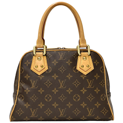 LOUIS VUITTON ルイ・ヴィトン マンハッタンPM ハンドバッグ モノグラム ブラウン M40026 レディース 【中古】