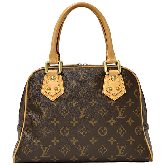 LOUIS VUITTON ルイ・ヴィトン マンハッタンPM ハンドバッグ モノグラム ブラウン M40026 レディース 【中古】