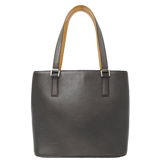 LOUIS VUITTON ルイ・ヴィトン ストックトン トートバッグ モノグラム マット ノワール M55112 モノグラムマット レディース 【中古】