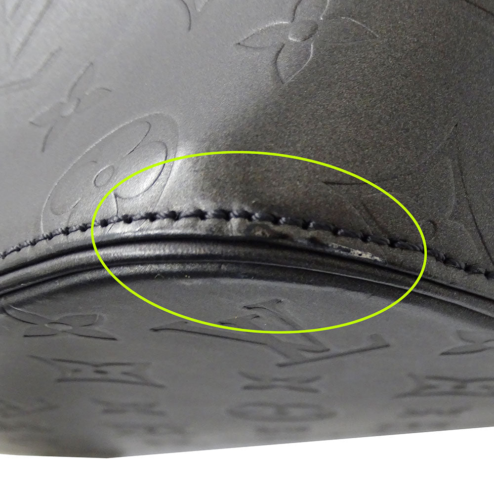 LOUIS VUITTON ルイ・ヴィトン ストックトン トートバッグ モノグラム マット ノワール M55112 モノグラムマット レディース 【中古】