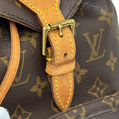 LOUIS VUITTON ルイ・ヴィトン モンスリ MM リュック モノグラム ブラウン M51136 レディース メンズ 【中古】