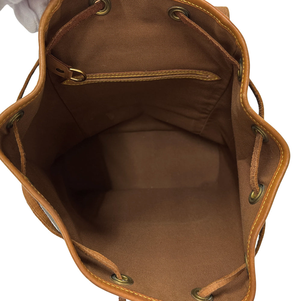 LOUIS VUITTON ルイ・ヴィトン モンスリ MM リュック モノグラム ブラウン M51136 レディース メンズ 【中古】