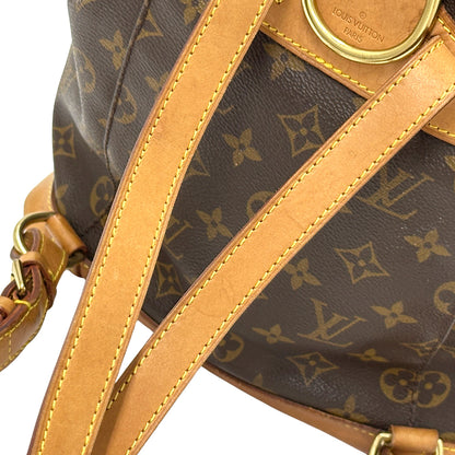 LOUIS VUITTON ルイ・ヴィトン モンスリ MM リュック モノグラム ブラウン M51136 レディース メンズ 【中古】