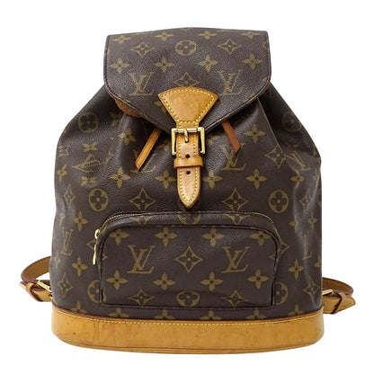 LOUIS VUITTON ルイ・ヴィトン モンスリ MM リュック モノグラム M51136 レディース メンズ 【中古】