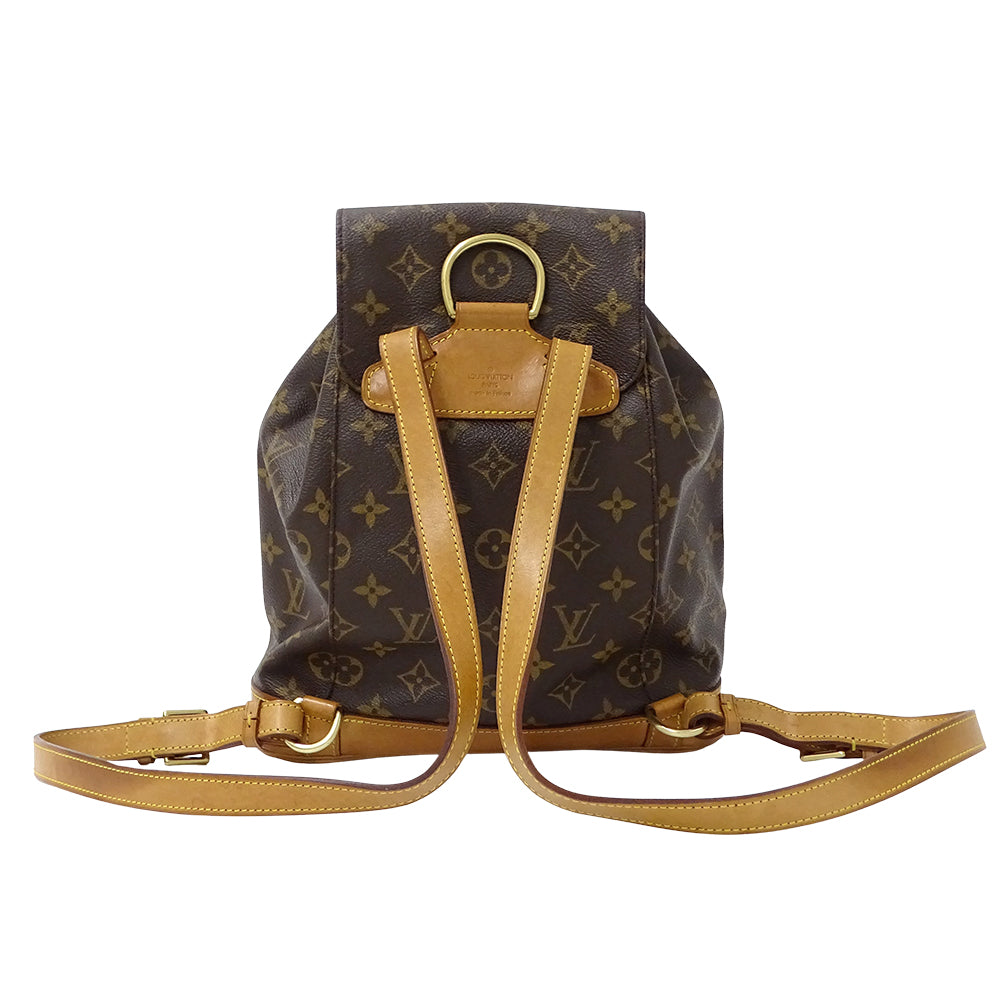 LOUIS VUITTON ルイ・ヴィトン モンスリ MM リュック モノグラム M51136 レディース メンズ 【中古】
