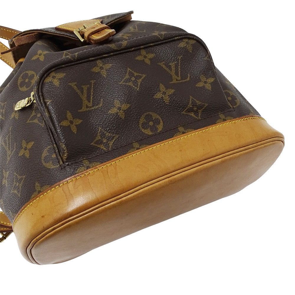 LOUIS VUITTON ルイ・ヴィトン モンスリ MM リュック モノグラム M51136 レディース メンズ 【中古】
