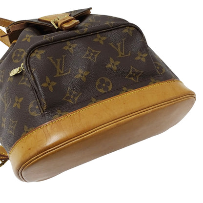 LOUIS VUITTON ルイ・ヴィトン モンスリ MM リュック モノグラム M51136 レディース メンズ 【中古】
