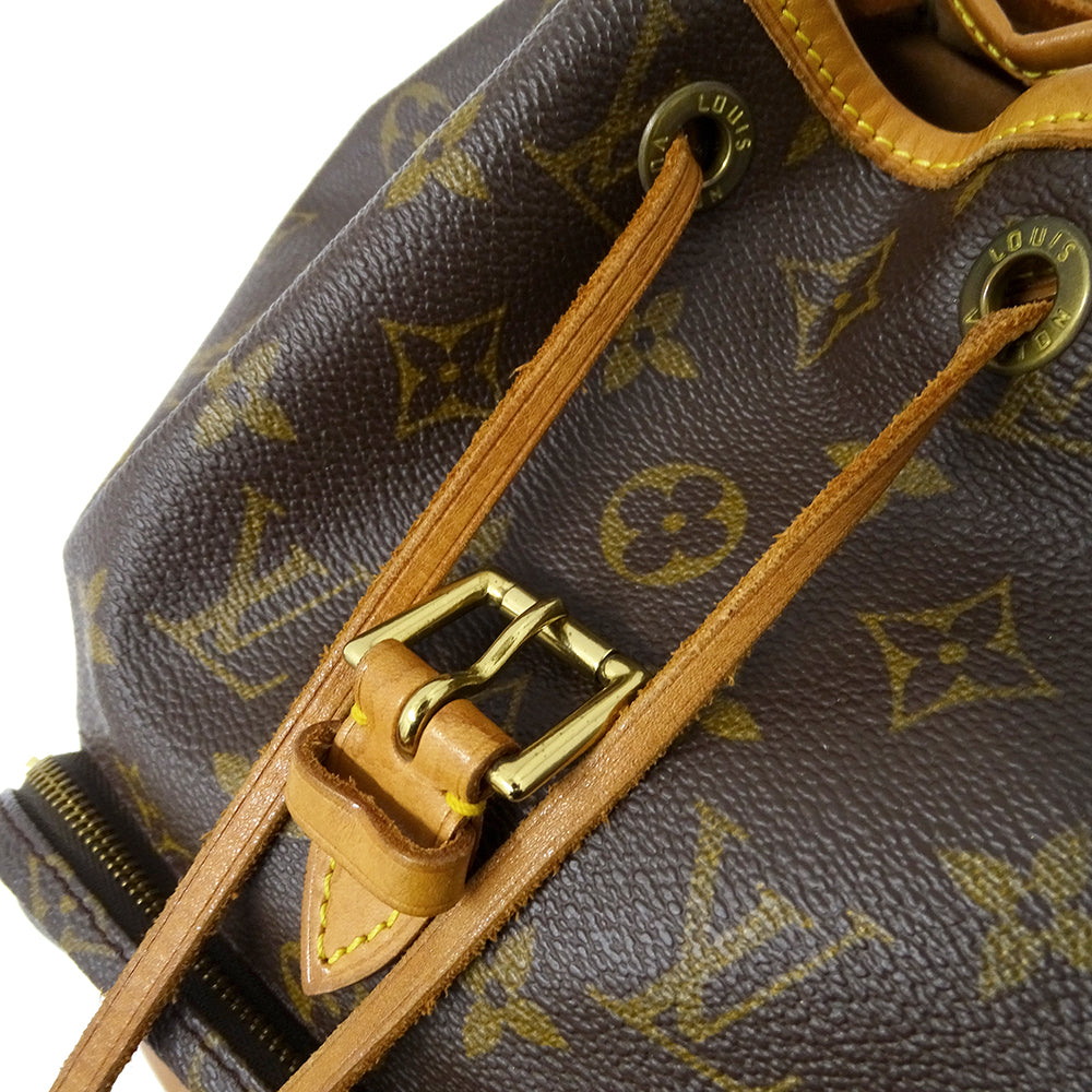 LOUIS VUITTON ルイ・ヴィトン モンスリ MM リュック モノグラム M51136 レディース メンズ 【中古】