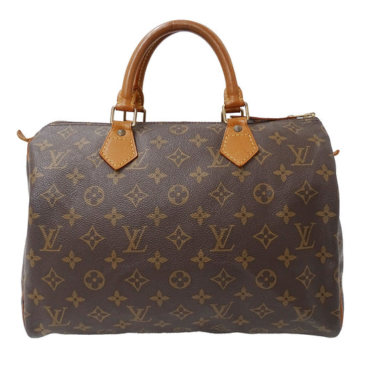 LOUIS VUITTON ルイ・ヴィトン スピーディ30 ハンドバッグ モノグラム ブラウン M41526 モノグラムキャンバス レディース 【中古】