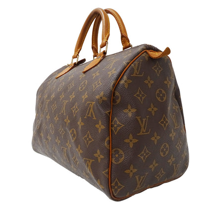LOUIS VUITTON ルイ・ヴィトン スピーディ30 ハンドバッグ モノグラム ブラウン M41526 モノグラムキャンバス レディース 【中古】