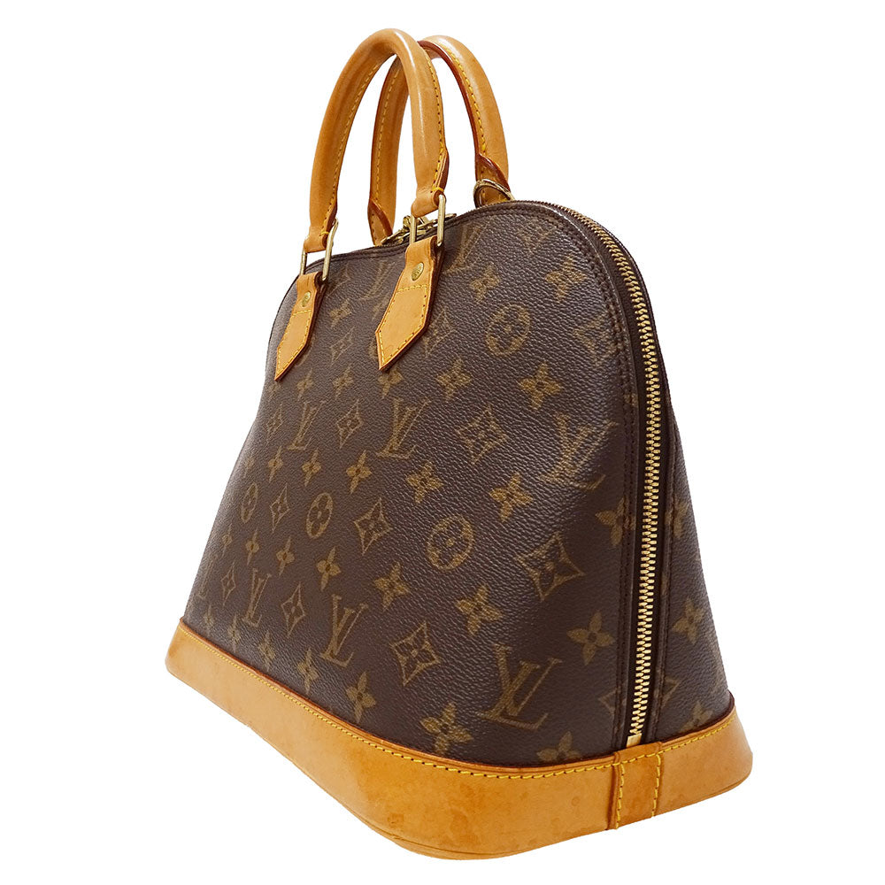 LOUIS VUITTON ルイ・ヴィトン アルマPM ハンドバッグ モノグラム ブラウン M51130 モノグラムキャンバス レディース 【中古】